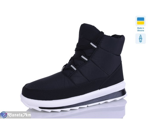 Дутики жіночі на зиму (8 пар р.36-41) чорний  "MURMUR"