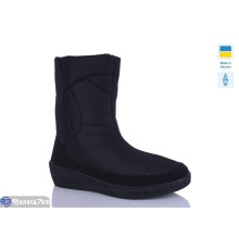 Дутики жіночі на зиму (8 пар р.36-41) чорний  "MURMUR"