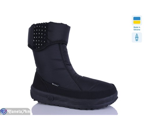 Дутики жіночі на зиму (8 пар р.36-41) чорний  "MURMUR"