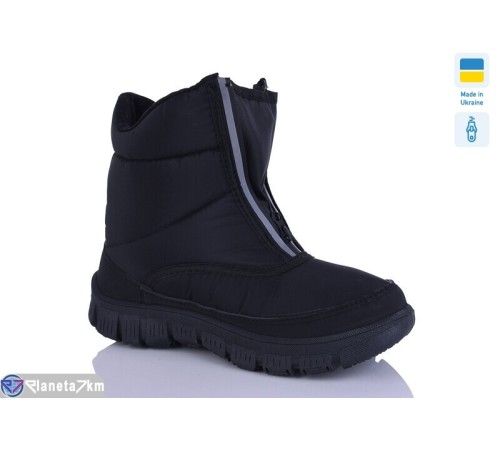 Черевики жіночі на зиму (6 пар р.36-41) чорний  "MURMUR"