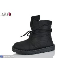 Дутики жіночі на зиму (8 пар р.36-41) чорний  "Aba"