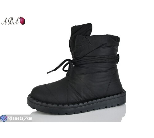 Дутики жіночі на зиму (8 пар р.36-41) чорний  "Aba"