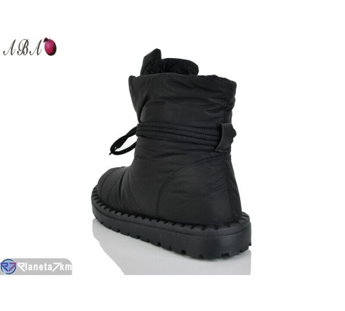 Дутики жіночі на зиму (8 пар р.36-41) чорний  "Aba"