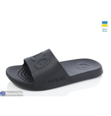 Шлепки чоловічі на літо (8 пар р.40-46) чорний  "Korka"