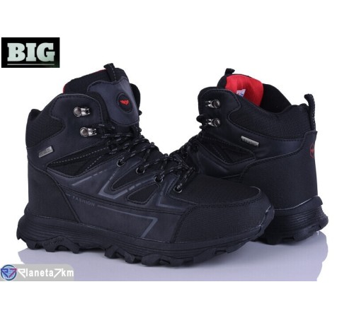 Черевики чоловічі на зиму (8 пар р.41-46) чорний  "BIG"