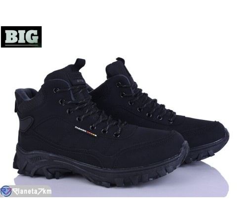 Черевики чоловічі на зиму (8 пар р.41-46) чорний  "BIG"