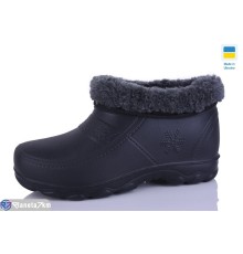 Калоші жіночі на зиму (6 пар р.37-41) чорний  "MURMUR"