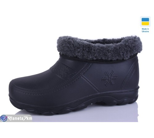 Калоші жіночі на зиму (6 пар р.37-41) чорний  "MURMUR"