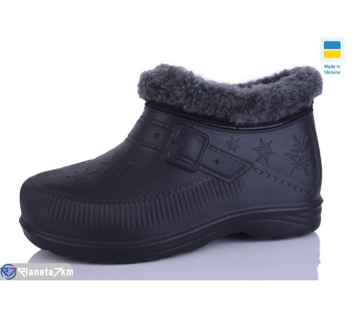 Калоші жіночі на зиму (6 пар р.37-41) чорний  "MURMUR"