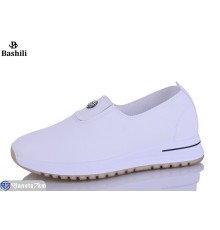 Сліпони жіночі на весну/осінь (6 пар р.36-41) білий  "Башили"
