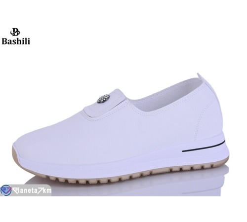 Сліпони жіночі на весну/осінь (6 пар р.36-41) білий  "Башили"