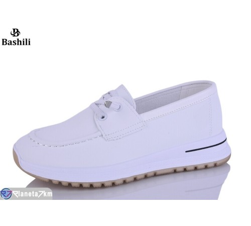 Туфлі жіночі на весну/осінь (6 пар р.36-41) білий  "Башили"