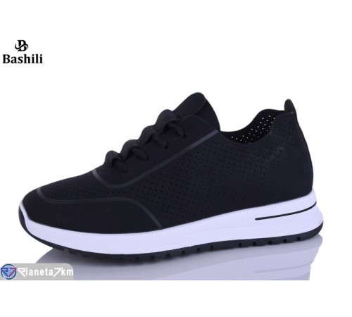 Кросівки жіночі на літо (6 пар р.36-41) чорний  "Башили"