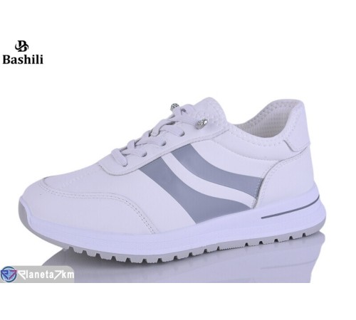 Кросівки жіночі на весну/осінь (6 пар р.36-41) білий  "Башили"