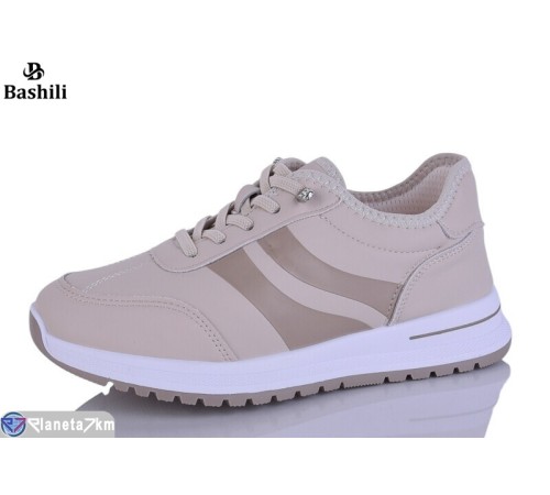 Кросівки жіночі на весну/осінь (6 пар р.36-41) бежевий  "Башили"