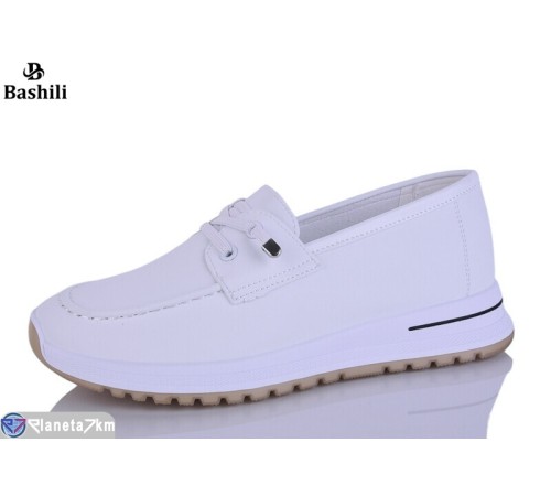Туфлі жіночі на весну/осінь (8 пар р.40-43) білий  "Башили"