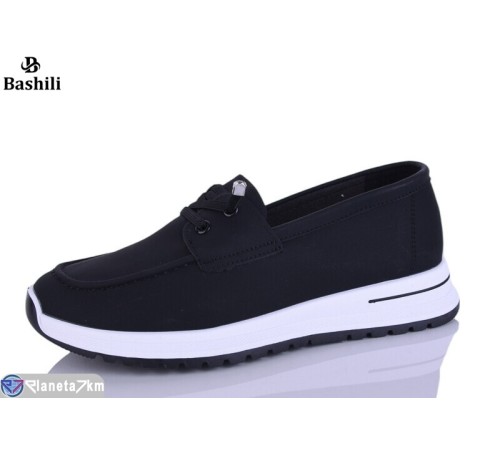 Туфлі жіночі на весну/осінь (8 пар р.40-43) чорний  "Башили"