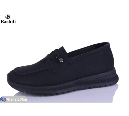 Туфлі жіночі на весну/осінь (8 пар р.40-43) чорний  "Башили"