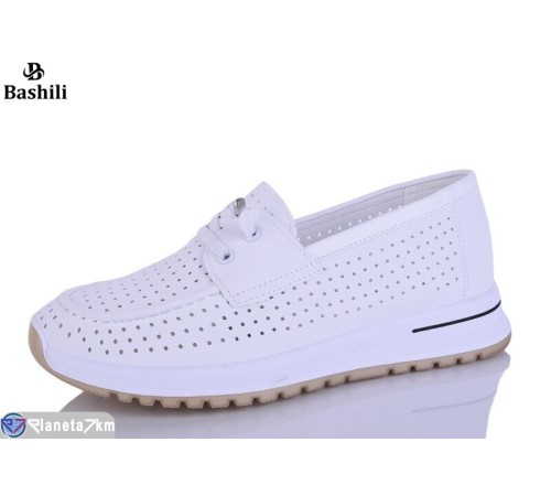 Туфлі жіночі на літо (8 пар р.40-43) білий  "Башили"