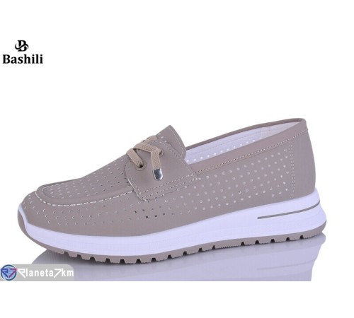 Туфлі жіночі на літо (8 пар р.40-43) коричневий  "Башили"