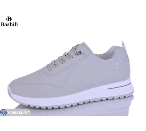 Кросівки жіночі на весну/осінь (8 пар р.40-43) сірий  "Башили"