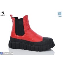 Черевики жіночі на весну/осінь (8 пар р.36-41) червоний  "Red Sun"