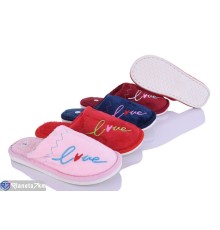 Тапки жіночі на весну/осінь (6 пар р.36-41) мікс  "Ladmir"