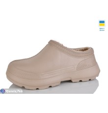 Калоші жіночі на зиму (6 пар р.37-42) бежевий  "Melinda"
