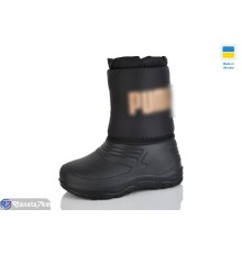 Дутики дитячі на зиму (8 пар р.28-37) чорний  "KaPira"