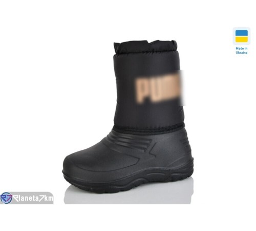 Дутики дитячі на зиму (8 пар р.28-37) чорний  "KaPira"