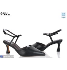 Туфлі жіночі на літо (6 пар р.36-40) чорний  "Vika"