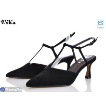 Туфлі жіночі на літо (6 пар р.36-40) чорний  "Vika"