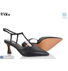 Туфлі жіночі на літо (6 пар р.36-40) чорний  "Vika"
