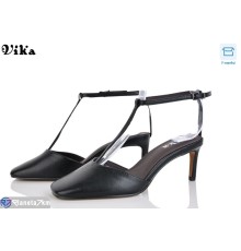 Туфлі жіночі на літо (6 пар р.36-40) чорний  "Vika"