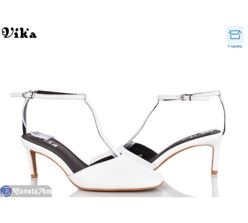 Туфлі жіночі на літо (6 пар р.36-40) білий  "Vika"