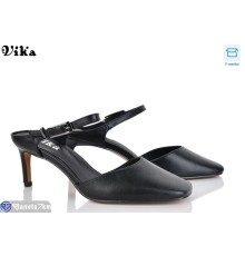 Туфлі жіночі на літо (6 пар р.36-40) чорний  "Vika"