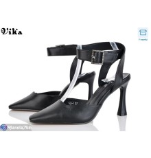 Туфлі жіночі на літо (6 пар р.36-40) чорний  "Vika"
