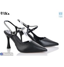 Туфлі жіночі на літо (6 пар р.36-40) чорний  "Vika"