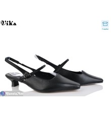 Туфлі жіночі на весну/осінь (6 пар р.36-40) чорний  "Vika"