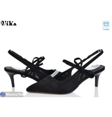Туфлі жіночі на весну/осінь (6 пар р.36-40) чорний  "Vika"