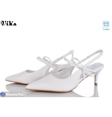 Туфлі жіночі на весну/осінь (6 пар р.36-40) білий  "Vika"