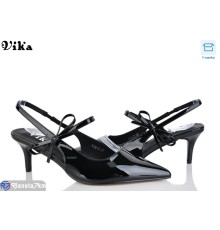 Туфлі жіночі на весну/осінь (6 пар р.36-40) чорний  "Vika"