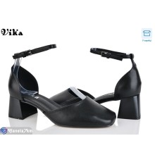 Туфлі жіночі на весну/осінь (6 пар р.36-40) чорний  "Vika"