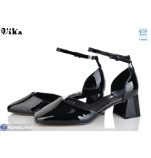 Туфлі жіночі на весну/осінь (6 пар р.36-40) чорний  "Vika"