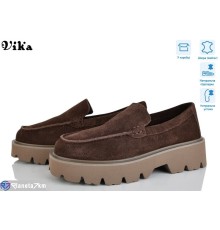 Туфлі жіночі на весну/осінь (8 пар р.36-41) коричневий  "Vika"