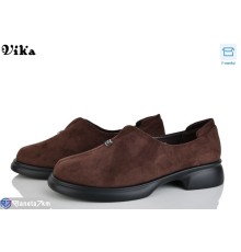 Туфлі жіночі на весну/осінь (8 пар р.36-41) коричневий  "Vika"