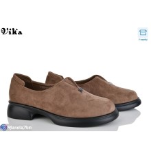 Туфлі жіночі на весну/осінь (8 пар р.36-41) коричневий  "Vika"