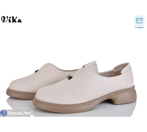 Туфлі жіночі на весну/осінь (8 пар р.36-41) бежевий  "Vika"