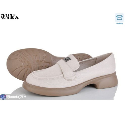 Туфлі жіночі на весну/осінь (8 пар р.36-41) бежевий  "Vika"