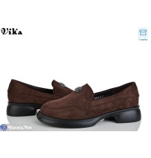 Туфлі жіночі на весну/осінь (8 пар р.36-41) коричневий  "Vika"